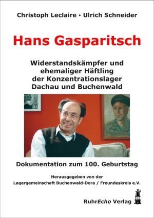 Cover Broschre Hans Gasparitsch